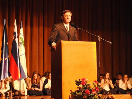 Predsednik Republike Slovenije Borut Pahor na prireditvi ob mednarodnem dnevu maternega jezika na Razkrižju 21